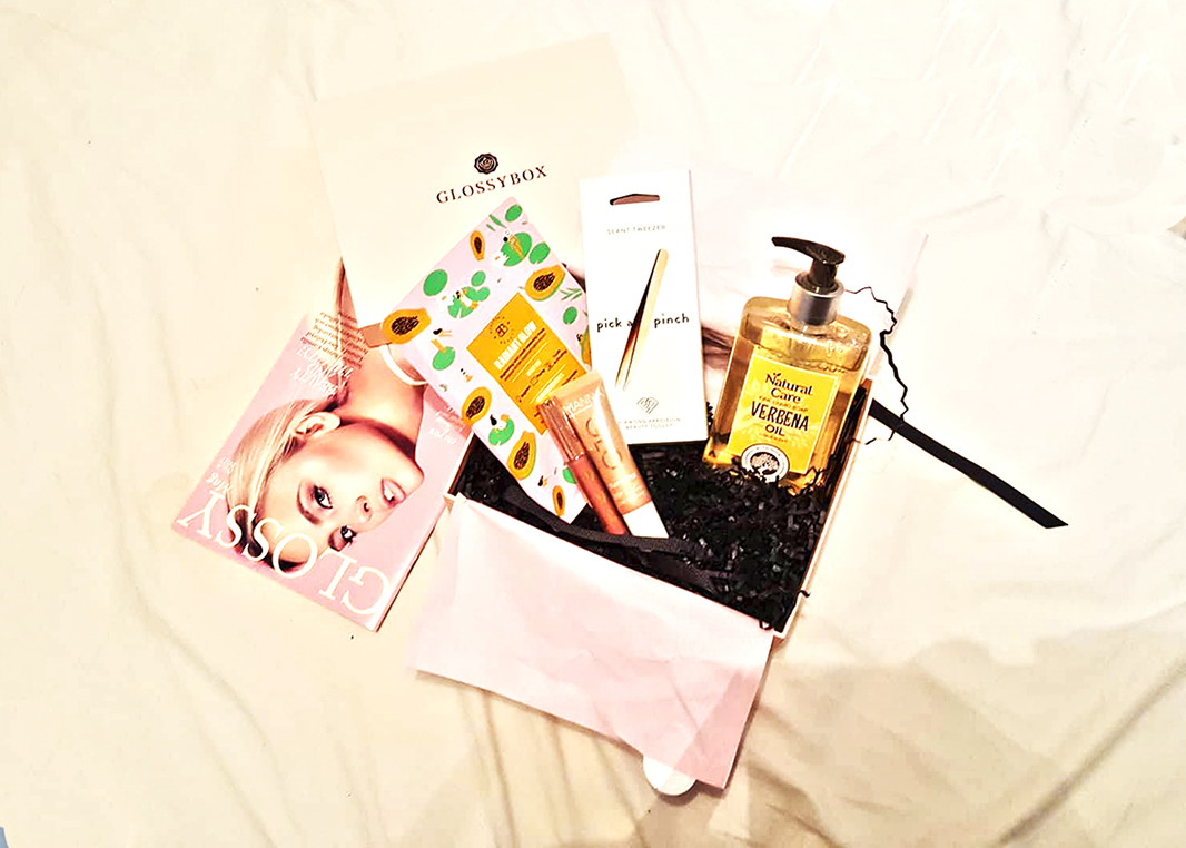 glossybox beauty products