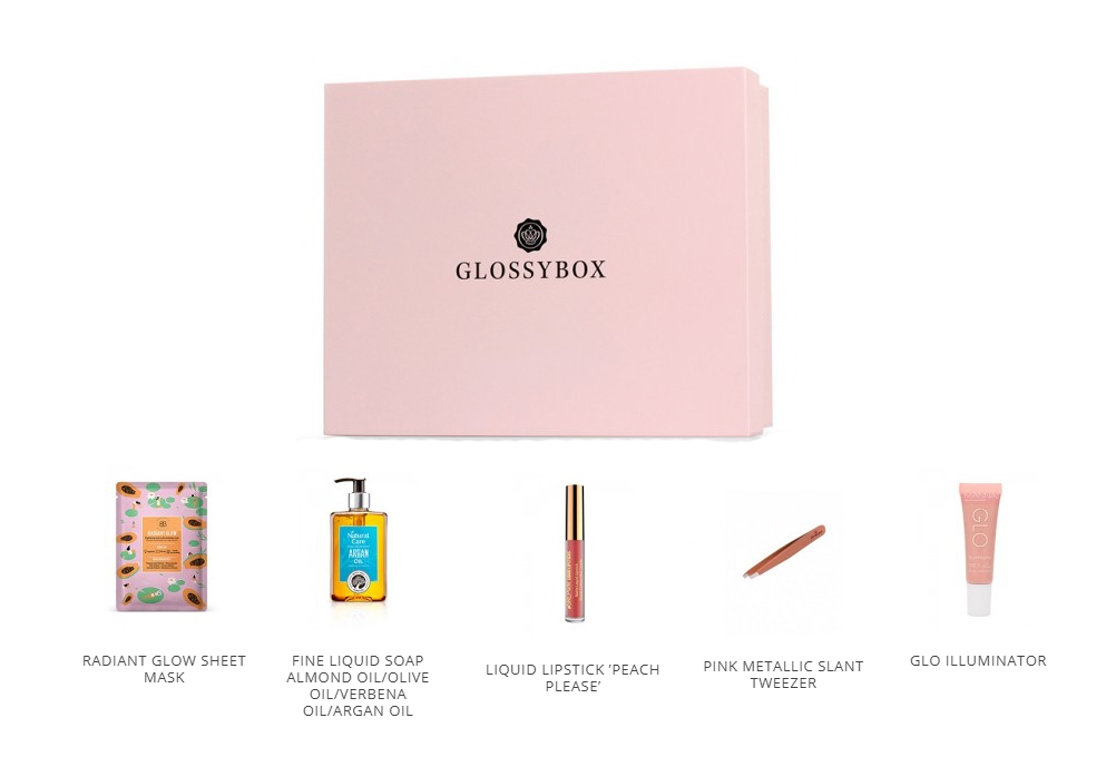 pink glossy box review